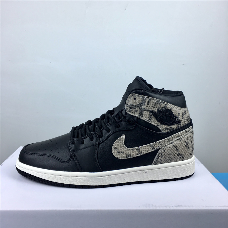 Air Jordan 1 Phantom Black Grey Shoes